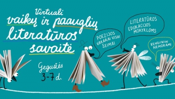 Virtuali vaikų ir paauglių literatūros savaitė 2021