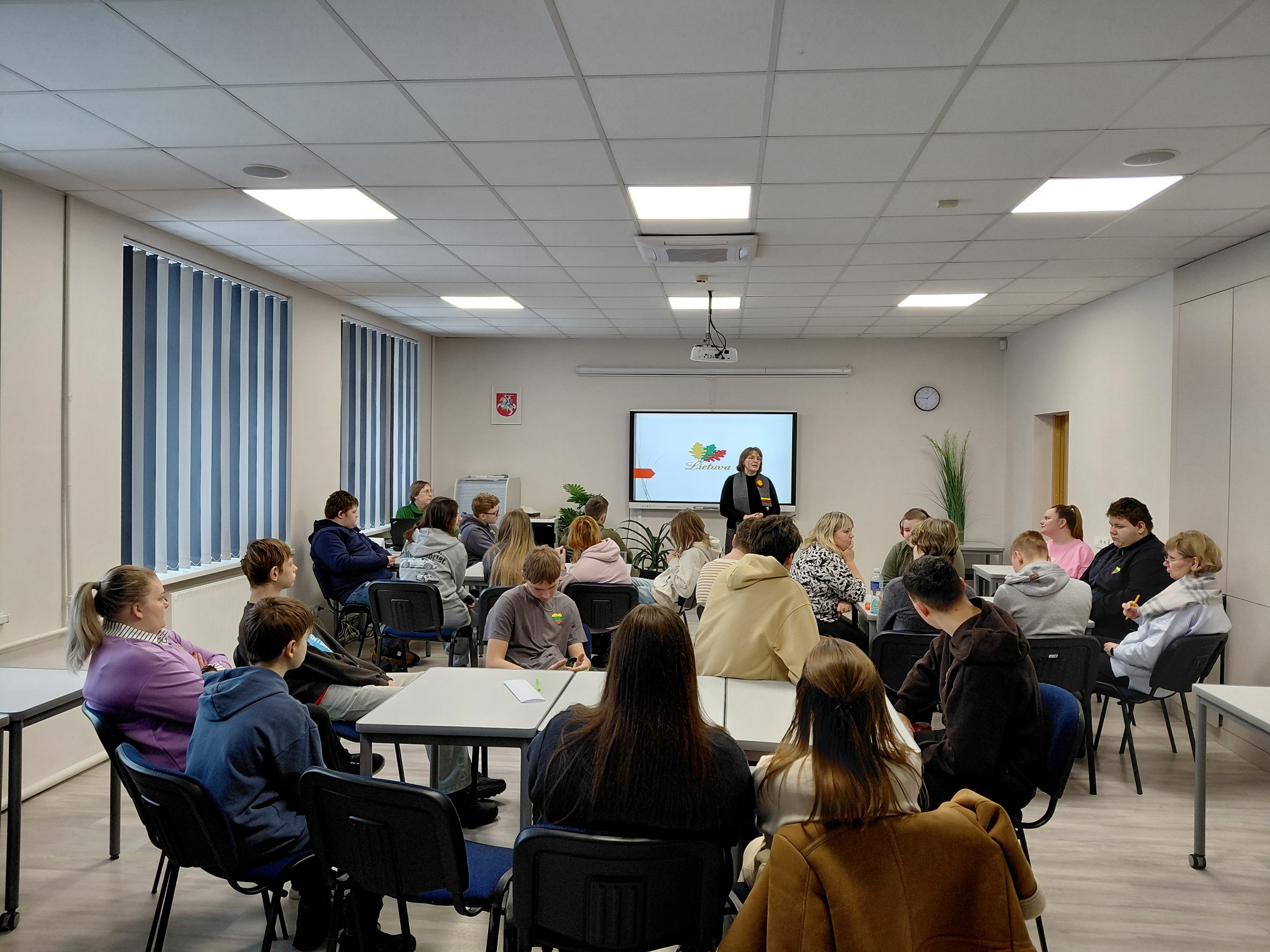 Kai už lango dar daug sniego